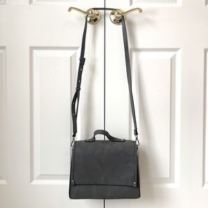 Gray Suede INC Purse